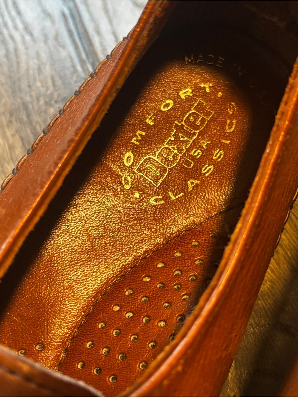 Dexter Brown Woven Leather Slip-On Loafers with Laces - Picture 3 of 9